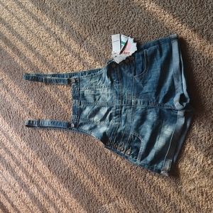 Jeans Overall Shorts